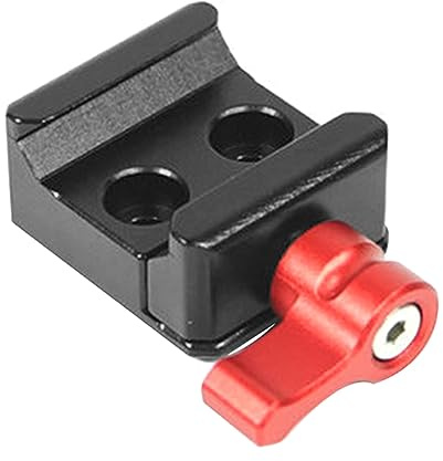 Standard Schienenklemme Schnellwechselhalterung Adapter Aus Aluminiumlegierung Für Friktionsarm Kugelkopf Kaltschuh Monitorhalterung