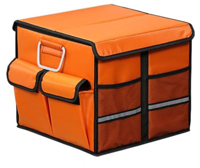 Kofferraum Organizer für Opel Vauxhall Astra 5-Door/Astra 3-Door/Astra Sports Tourer Wagon L K J H G F, Faltbarer Klein Exquisit Aufbewahrungs Organizer mit Mehrere Seitentaschen,E