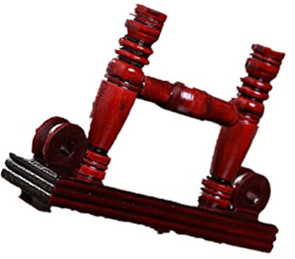 Cabilock Vintage Fan Stand Sturdy Display Base Handcrafted Fan Holder Classic Decor Stand for Home