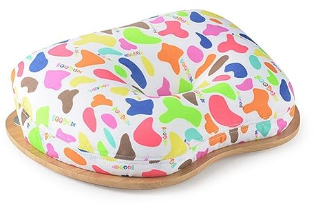 Eighosee Escritorio de Regazo con Almohada CojíN PortáTil Bambú Mesa de Computadora PortáTil Almohada Escritorio de Regazo Escritorio de Aprendizaje para Computadora PortáTil 14 Pulgadas B