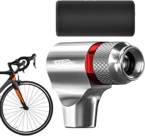 Ersatzkopf für Fahrradpumpe, Luftpumpen-Adapter, flexibler Inflator-Schlauchadapter, stabiler Pumpenkopfdüse, Schlauchadapter, Anschluss für Standardpumpe, Luftkompressor