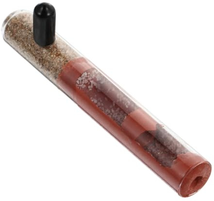 DIKACA Glas ameisenzucht Rohr Doppelt Geknotet Nest für Haustierameisen Langlebiges Glasmaterial Futter Brutnest für Ameisenfarm und Formicarium
