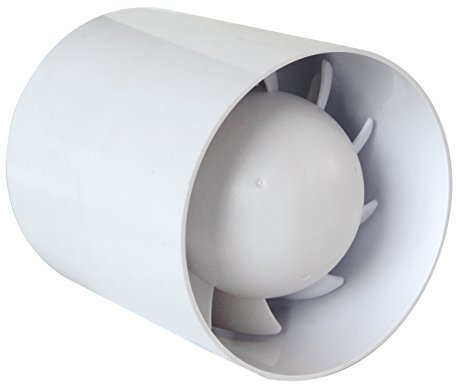 La Ventilazione AA100T Aspiratore Elicoidale per Condotti di Aerazione, diametro 100 mm