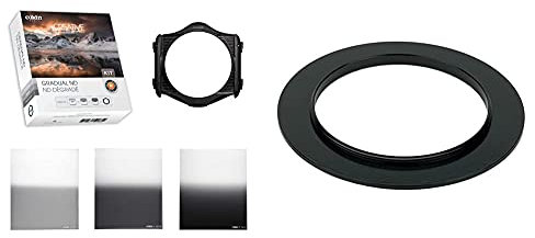 Cokin Kit H250 Ensemble de 3 filtres dégradés Neutre avec Microfibre Gris Neutre & P477 Bague d'adaptation d'objectif 77 mm (Import Royaume Uni) (Import Royaume Uni)