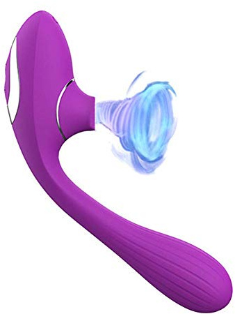 GYLEJWH Giocattoli del Sesso di Pressione Dell'onda Vibratore per Le Donne Clitoride Succhiare Vibratore G-Spot Vibranti Giocattoli Palla Living Toys Sesso delle Donne