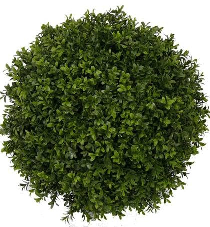 artplants.de Buchsbaumkugel künstlich Tom, Holzkern, crossdoor, Ø50cm