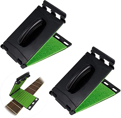 LATRAT 2 Pcs Gitarrensaite-Reiniger Gitarrensaite- und Griffbrett-Reiniger Saiten-Reiniger Gitarren-Bass-Reiniger-Werkzeug