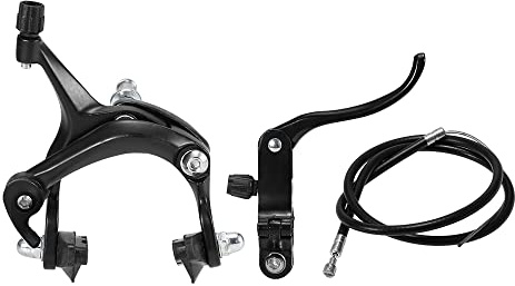 Caliper Brake Bicycle,HUIOP Front/Rear Fixie Bike Brake Kit Road Bike Cruiser Brake Set Bike Caliper Brake Kit Side Pull Brake Set