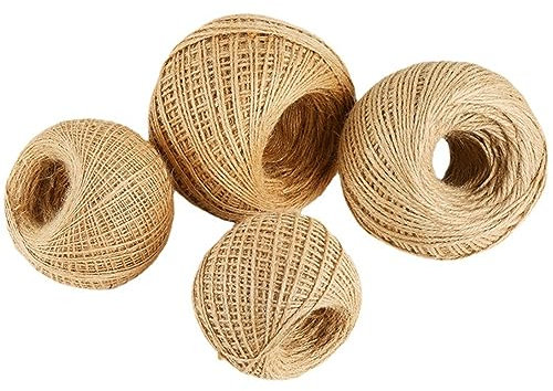 BICI Sisalseil Für Kratzbaum,5mm/6mm/8mm Natur Sisal Seil Für Katzen,Kratzsaule Katzenbaum Katzen Natürlich Sisal Seil 6mm (50 M,6 mm)
