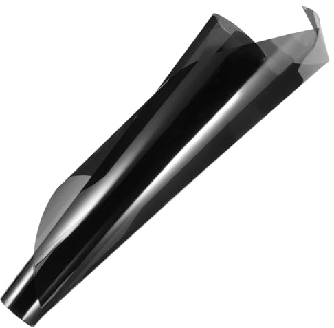 iplusmile 1m Película de Ventana Bloqueo de Calor de Película de Aislamiento para Parabrisas Térmica Resistente Rayos UV para Automóviles Prueba de Rayos UV para Vehículos Accesorio para Aut