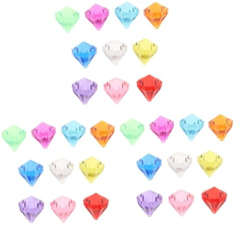 ibasenice 90pcs Diving Gemstone Toy for Boys and Girls Pool Toys for Fun Treasure Hunts and Role-playing Activities Safe and Reusable