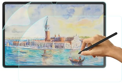 2 Stück Like Matte Papier Folie für Samsung Galaxy Tab S10 FE+ | für Samsung Galaxy Tab S10 FE Plus,[Blendfreiem] PET Papier Gefühl schutzfolie zum Zeichnen, Schreiben, Skizzieren