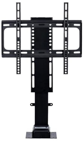 Soporte elevador eléctrico motorizado para televisores de 40 a 100 pulgadas, carrera de 150 cm, capacidad de 80 kg/120 kg, soporte telescópico ajustable para televisores LCD/LED, sistema de elevación