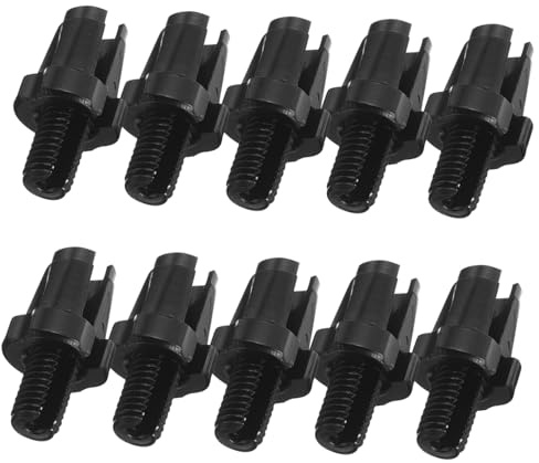 Toyvian Tornillos para Ajuste Preciso M7 y Frenado Estable Negro de Ajuste 30 de Aluminio para Palanca de Freno de Bicicleta en Bicicletas de Carretera