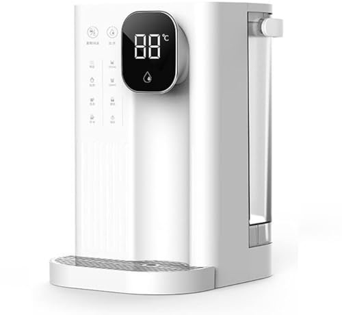 Instant Hot Water Dispenser, 3L Mini Smart Tank, 3-Second Boil & 5-Temp Settings, 1°C Adjustable, No Installation for Office & Living Room