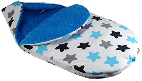 Saco acolchado para carrito de bebé, con calentadores para manos y cojín 5 Talla:Footmuff XL size