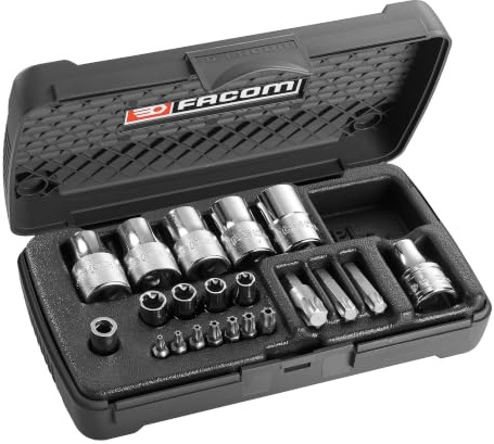 ESTUCHE VASOS PUNTAS TORX TX10-40