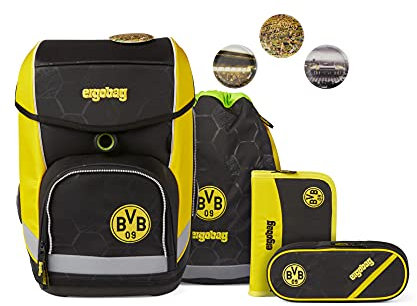 ergobag Football-Edition Cubo-Set 5-teilig Borussia Dortmund