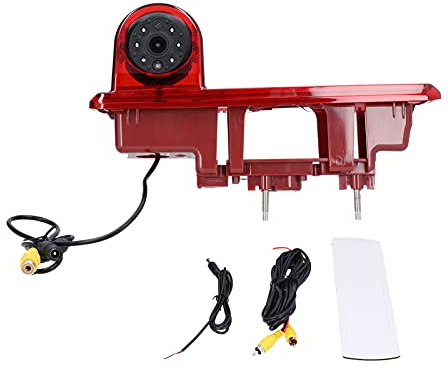 Akozon Cámara Trasera, Ángulo de visión 170 ° 8 Luces LED Vision Nocturna Nivel IP67 a Prueba de Agua Cámara de Retroceso automotriz para 2014