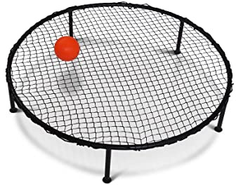 Sunsport Unisex Smash it Roundnet Set Trädgårdsspel, Svart, En Storlek