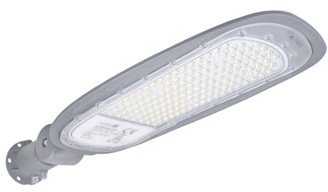 KOLORENO LED-Straßenlampe 200W – 27.000 lm – Neutralweiß 4000K – Schutzart IP66 – Aluminium + PC – Straßen-, Parkplatz- und Industriebeleuchtung – 5 Jahre Garantie – 768x300x100 mm