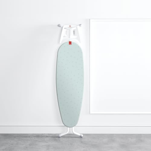 Rayen | Funda Tabla de Planchar Universal | Funda de Planchar Ajuste EasyClip | 4 Capas: 100% Algodón con Titanio | Acolchado con Espuma | Muletón | Medida: 130 x 47 cm | Estampado
