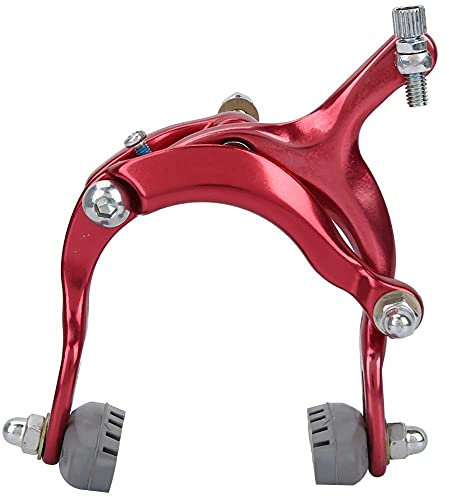 Fuerdich Fahrradbremsen-Set, hydraulisches Scheibenbremsen-Set, Rennrad-Mountainbike-Zubehör für Mountainbike, E-Bike, Fatbike, Rennrad (Red)