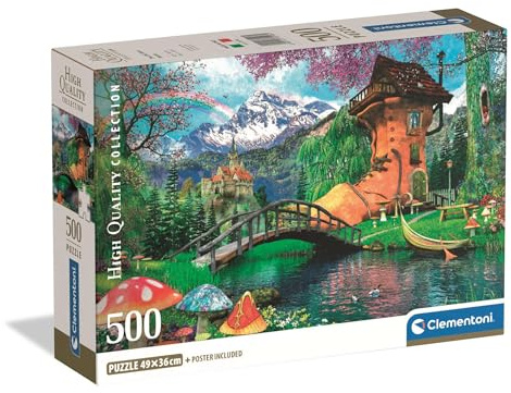 Clementoni Puzzle Collection - The Old Shoe House 500 Stücke