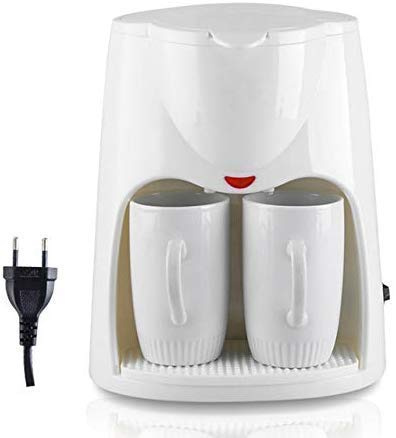 Mini Machine à Café Électrique Automatique Goutte à Vapeur Machine à Café Instantanée 2 Tasses, HUANGHAIQIU
