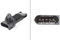 HELLA 8ET 358 095-111 Medidor de la masa de aire - 5polos