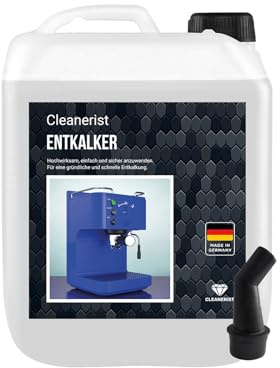 Cleanerist Universal Entkalker für Kaffeevollautomaten & Kaffeemaschinen | Geeignet für alle bekannten Marken | Kalklöser extra gründlich - 5000 ml