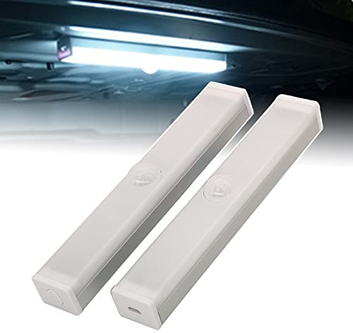 ONCCI Auto Kofferraum LED Nachtlicht Magnetisch USB Licht für Car/PKW/LKW/Treppe/Lager/Wohnwagen/Zimmer Schrankbeleuchtung LED mit Bewegungsmelder Weiss/Warmweiss dimmbar