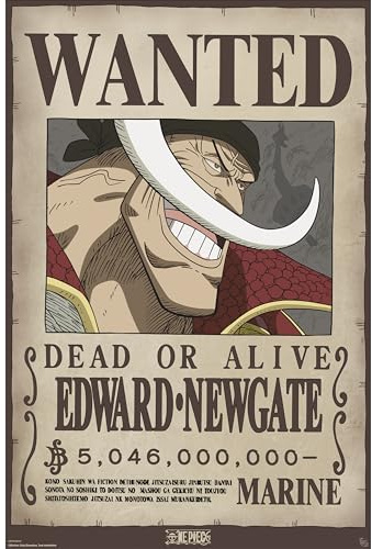 GB eye ABYSTYLE Poster One Piece Wanted Whitebeard 61x91,5cm
