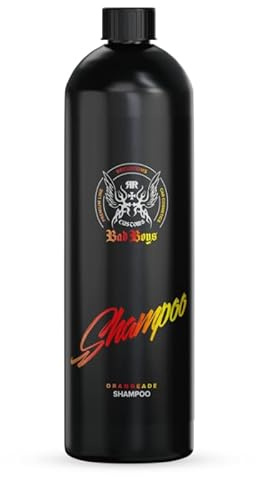 RRCustoms Bad Boys Orangeade Auto Shampoo - stark schäumendes Autoshampoo löst gründlich Schmutz - pH-Neutraler Autoreiniger mit Orangen Duft - 1 Liter