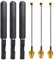 GTIWUNG 3 Pièces 2.4G/5G/5.8G Double Bande WiFi RP-SMA Antenne 16CM, 8dBi Antenne WiFi Bi-Bande pour Carte WiFi/Routeur Réseau sans Fil/Caméra IP + 3 Pièces RP SMA Femelle Pigtail Câble 15CM
