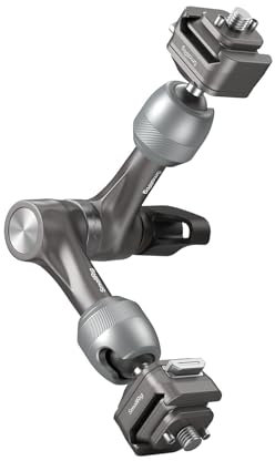 SMALLRIG 7 Rosette Magic Arm, HawkLock H21 Quick Release Structure, w 1/4-20 Screws and Anti-Twist Pins, for Monitors, Lights, Max Load Cpacity 3.5kg - 4490