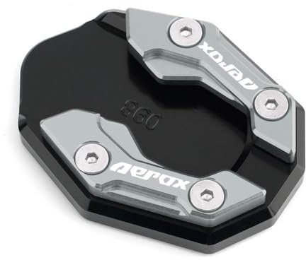 Seitenständer Vergrößerer Motorrad Für Aerox155 Aerox Nvx 155 Nvx155 Motorrad Zubehör Seite Stehen Enlarger Kickstand Vergrößern Platte Pad(5)