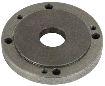 Accessori for tornio Piastra adattatrice a quattro griffe da 125 mm Flangia for tornio tipo C WM210V BV20-1 BVB25 Mandrino for tornio
