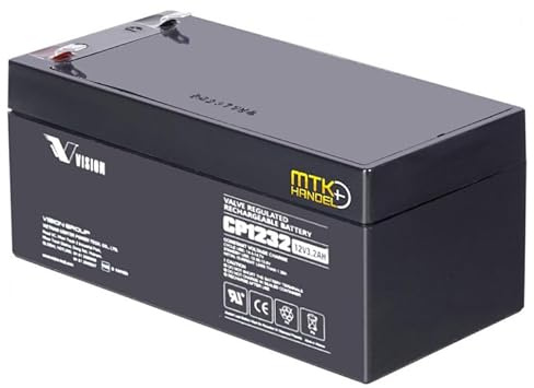 AGM-Akku CP1232 12V 3,2Ah VdS