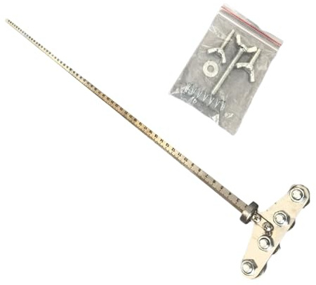 Regla para trabajar la madera - Corte de madera | Pinzas de posicionamiento - Guía de corte de precisión - Pinzas de posicionamiento ajustables para juntas de madera precisas y fabricación de muebles