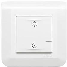 Legrand 077718L Mosaic - Control inalámbrico de elevación y puesta para instalación conectada con Netatmo, color blanco