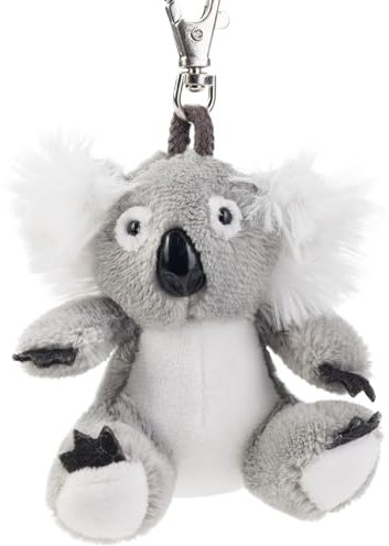 Schaffer Knuddel mich! 251 Anhänger Plüsch Koala, Grau/Weiß, 10cm
