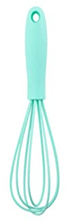 AKUYAO Mélangeur d'œufs Manuel, Fouet en Silicone, Mini Fouet, Fouet, Petit Fouet, Petit Fouet, Whisk, Beating, Frothing and Stirring (Vert)