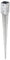 siwitec Manicotto a terra 71 x 71 mm, lunghezza totale 900 mm, acciaio zincato a caldo, spessore parete 2 mm, supporto per pali quadrati, manicotto inferiore