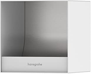 hansgrohe Einbau-Toilettenpapierhalter XtraStoris 150x150x140mm, mattweiß