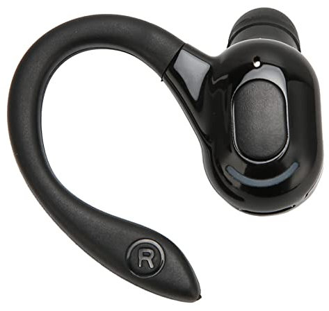 Oreillette Bluetooth à Une Oreille, Oreillette étanche IPX4 sans Fil, Appels D'assistance, Réveil de L'assistant Sonore, pour la Course, la Conduite, Le Cyclisme