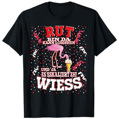 Köln Rut und Wiess Rot Weiss Karneval Kölsch T-Shirt