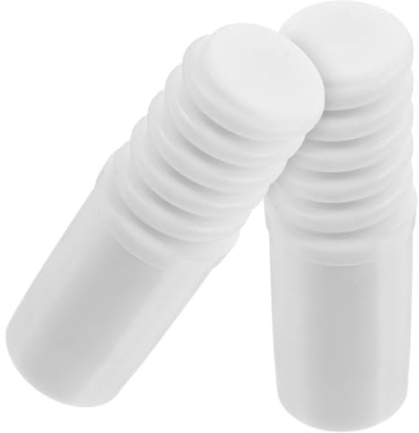 HOMOCONO 2stücke Ersatzgewindespitze Für Besenstiele Verlängerungsstangenadapter Aus Kunststoff Gewindedesign Für Einfache Installation Stielspitze Für Moppstangen Und Vielseitige