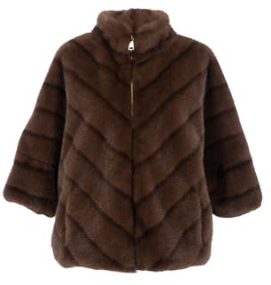 MAPIMANIA - Pelliccia Sintetica Donna di altissima qualità, Giacca pelliccia, Pellicciotto corto invernale caldo e morbido, Cappotto
