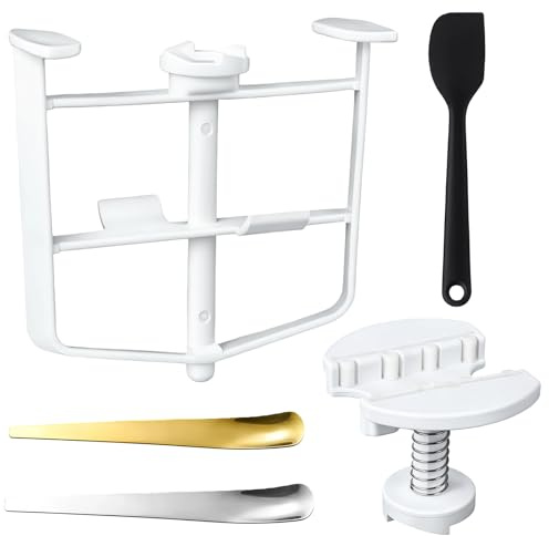Ice Cream Attachment Compatible with KitchenAid Stand Mixer | Drive and Paddle Included, Includes Spatula & Spoons